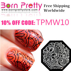 Born Pretty Store 10% discount code - TPMW10