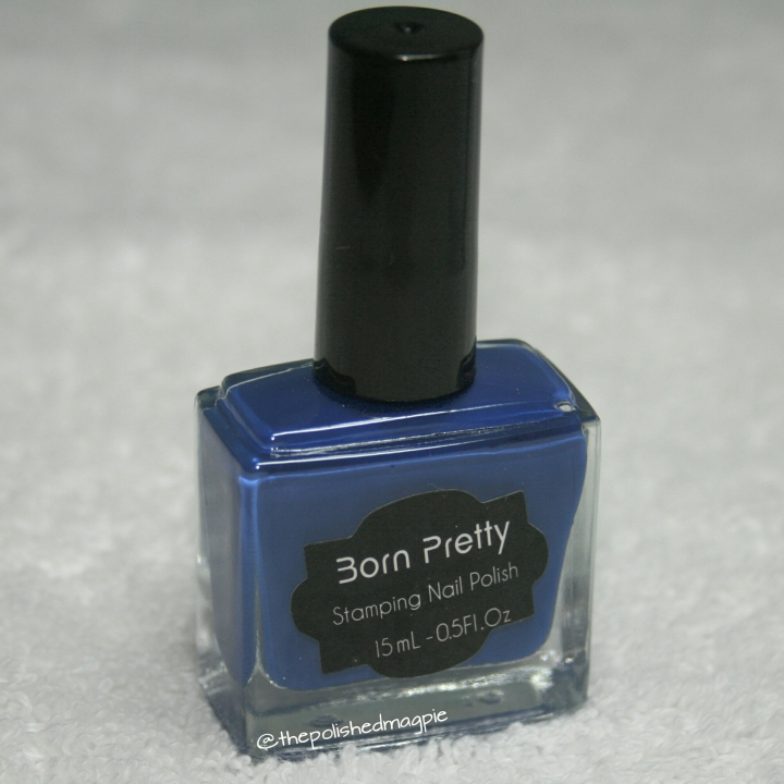 Born Pretty Store Dark Blue Stamping Polish (#22326)
